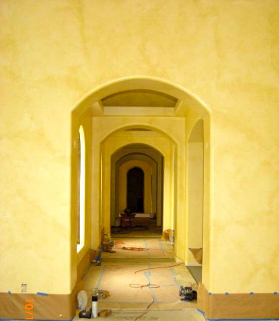 FAUX HALLWAY AND CEILINGS