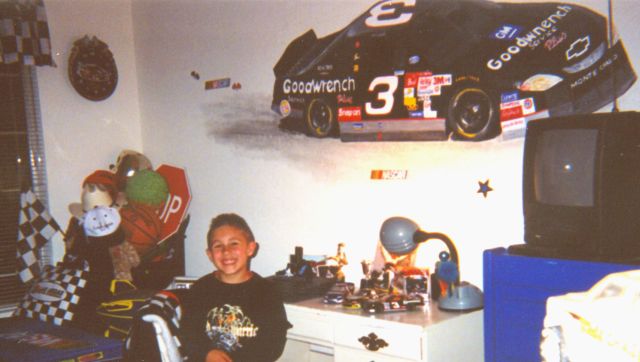 Earnhardts Race Car - Cody's Room