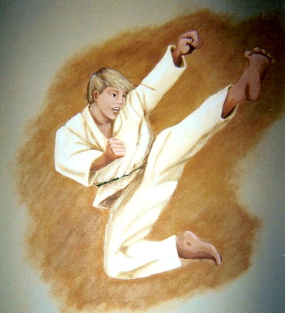 KARATE BOY FOR MODEL HOME