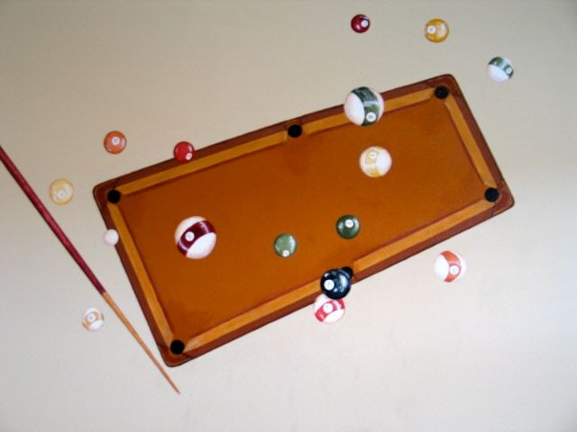 Billiard Mural