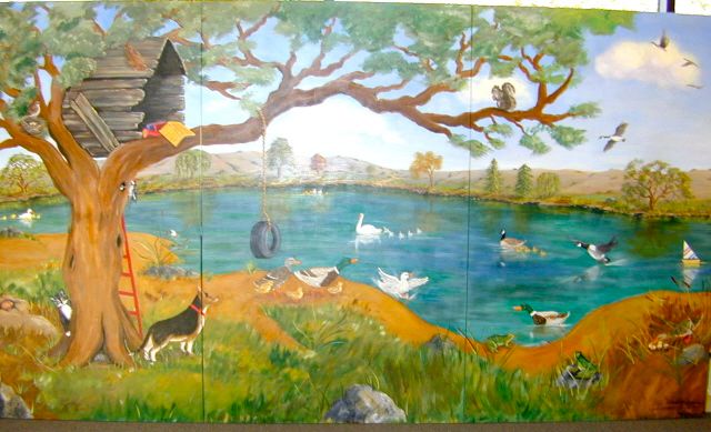 FAIRFIELD  LIBRARY MURAL 15 FEET WIDE X 8 FEET HIGH 07_WEB